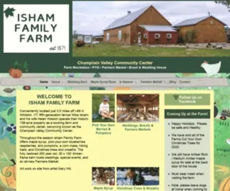 Ishamfamilyfarm.com(Isham Family Farm) Screenshot