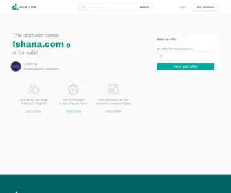 Ishana.com(ishana) Screenshot