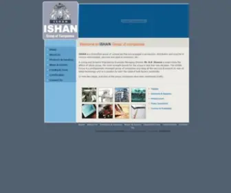 Ishanindia.com(ISHAN GROUP OF COMPANIES) Screenshot