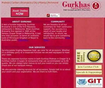 Ishara.com(Gurkhas Nepalese Restaurants) Screenshot