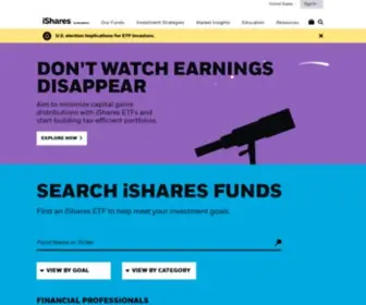 Ishare.com(Exchange-Traded Funds (ETF’s)) Screenshot