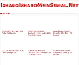 Isharoisharomeinserial.net(Isharo Isharo Mein Serial Sony TV Hindi Show Watch Online All Episodes) Screenshot