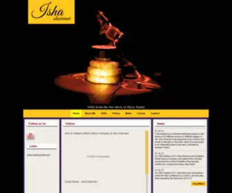 Ishasharvani.com(Isha Sharvani) Screenshot