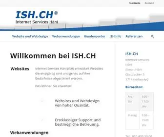 ISH.ch(Internet Services Häni) Screenshot