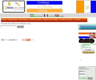 Ishemaparty.org(Muri iki gihe hakenewe indi Manifeste des Bahutu) Screenshot