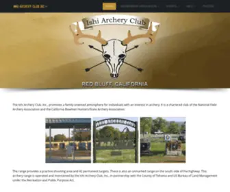 Ishiarcheryclub.org(Ishi Archery) Screenshot