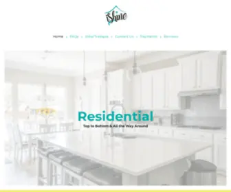 Ishine-Clean.com(Call iShine) Screenshot