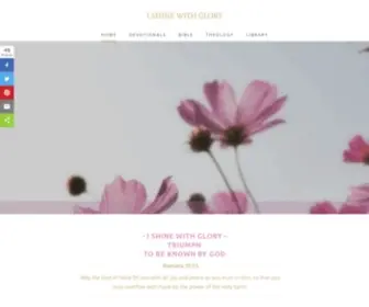 Ishinewithglory.com(I SHINE WITH GLORY) Screenshot