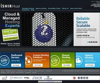 Ishir.net(ISHIR Web Hosting) Screenshot