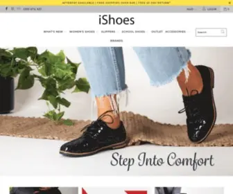 Ishoes.com.au(Buy Womens Comfort Shoes Online at iShoes) Screenshot