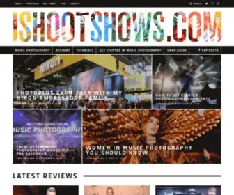 Ishootshows.com(Best Music Photography) Screenshot