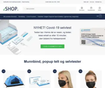 Ishop.no(Nettbutikk med et stort utvalg av kvalitetsprodukter) Screenshot