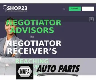 Ishop23.com(Your Personal & Business Negotiator) Screenshot