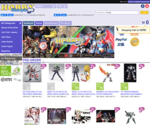 Ishop2GO.com(HobbyShop2go Online Shop) Screenshot