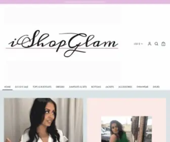 Ishopglam.com(This color) Screenshot