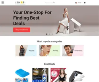 Ishopi.net(Online Store With Free Shipping) Screenshot