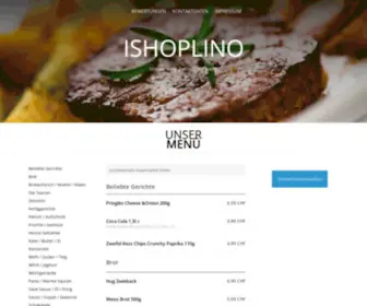 Ishoplino-Regensdorf.ch(Essen online bestellen in Regensdorf) Screenshot