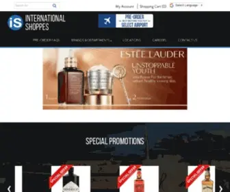 Ishoppes.com(Duty Free) Screenshot