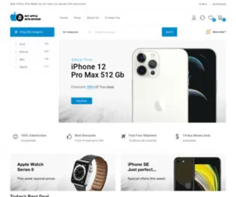 Ishopwithbitcoin.com(Buy Apple Products With Bitcoin) Screenshot