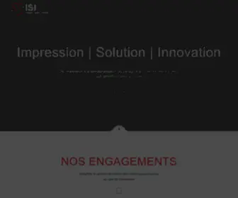 Isi-Pro.fr(Impression) Screenshot
