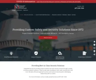 Isi-Security.com(Integrated Security) Screenshot