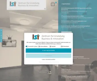 Isi-WLH.eu(ISI-Zentrum für Gründung, Business & Innovation) Screenshot