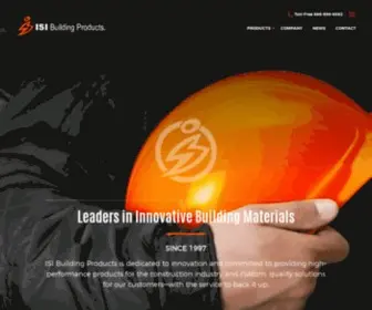 Isibp.com(ISI Building Products) Screenshot