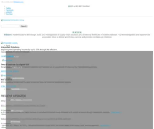 IsiCDi.com(Industrial Specialties) Screenshot