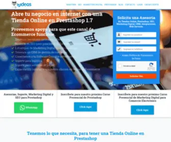 Isideas.com(Agencia Prestashop) Screenshot