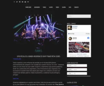 Isidris.com(Power Metal) Screenshot