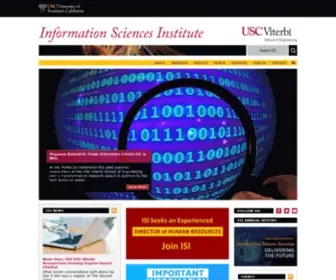 Isi.edu(Information Sciences Institute) Screenshot