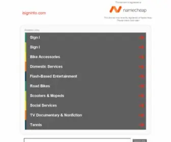 Isigninto.com(Proper information on correctly signing in to your favorites places) Screenshot
