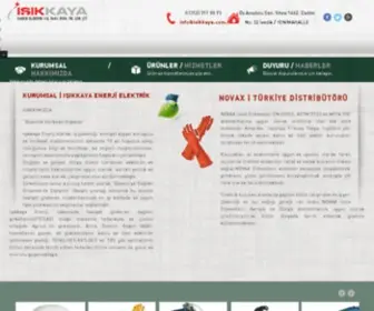 Isikkaya.com.tr(Enerji İş Güvenliği Rakipsiz Firma) Screenshot