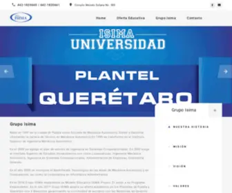 Isimaqueretaro.com(Licenciatura en criminología y cr) Screenshot