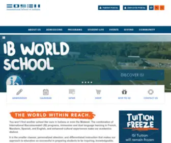 Isind.org(International School of Indiana) Screenshot