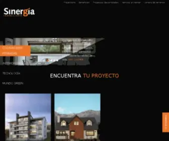 Isinergia.cl(Inmobiliaria Sinergia) Screenshot