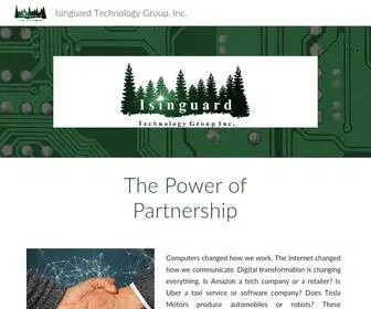 Isinguard.com(Isinguard Technology Group) Screenshot