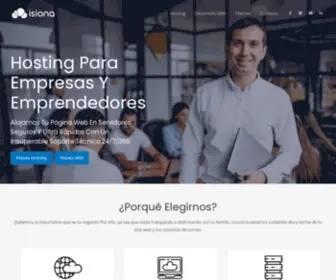 Isiona.com(Hosting para Empresas y Emprendedores) Screenshot