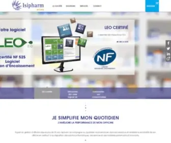 Isipharm.fr(Présentation) Screenshot