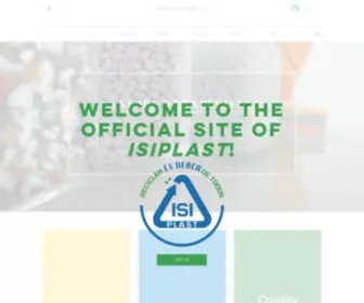 Isiplast.com.mx(ISIPLAST S.A de C.V) Screenshot