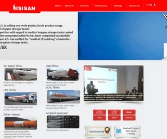 Isisan.com.tr(ISISAN A.Ş) Screenshot