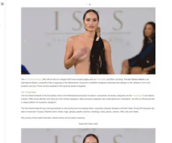 Isisfashionawards.com(Isis Fashion Awards) Screenshot