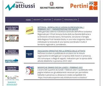 Isismattiussipertini.edu.it(ISIS MATTIUSSI PERTINI) Screenshot