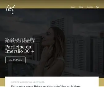 Isismoreira.com(Realize o seu melhor Inicial) Screenshot