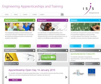 Isistraining.co.uk(Engineering Apprenticeships) Screenshot