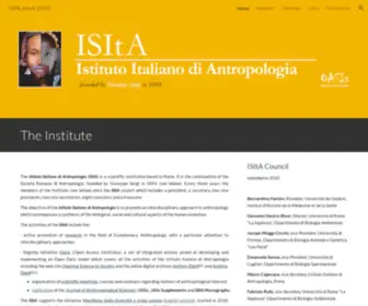 Isita-ORG.com(Who we are) Screenshot