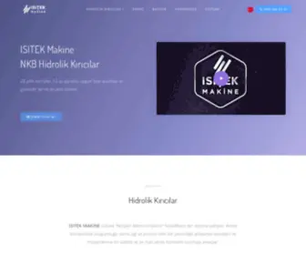 Isitek.com.tr(NKB Hidrolik Kırıcı) Screenshot