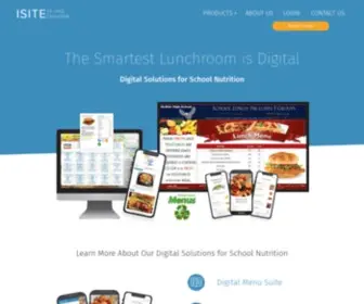 Isitesoftware.com(School Nutrition and Fitness) Screenshot