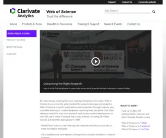 Isiwebofknowledge.com(Trusted publisher) Screenshot
