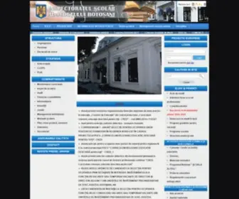 IsjBotosani.ro(Inspectoratul Scolar Judetean Botosani) Screenshot